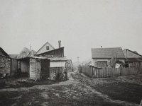 Stare kuće na Trešnjevci 1950-ih godine